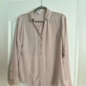 Express The Portofino dusty pink blouse